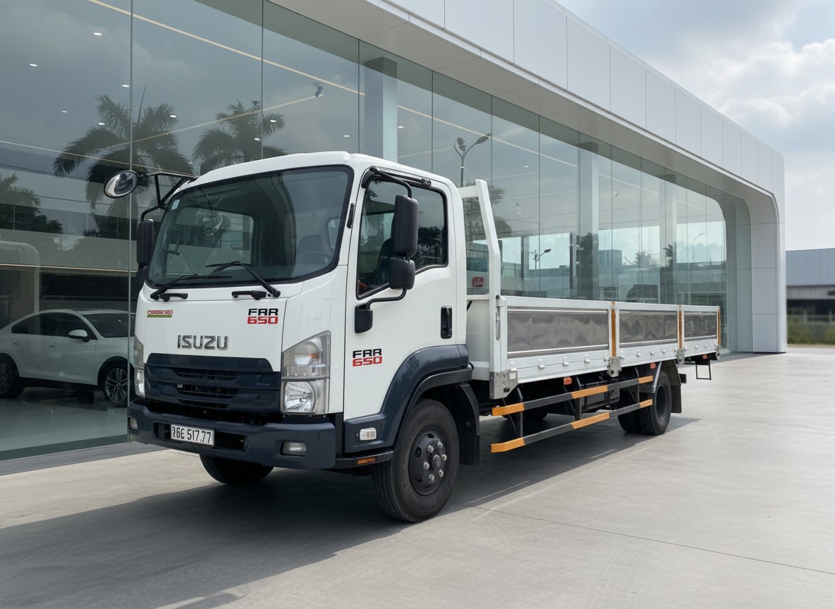 Xe-tai-Isuzu-FRR650 (5) Xe tải Isuzu FRR560 thùng 6.7m