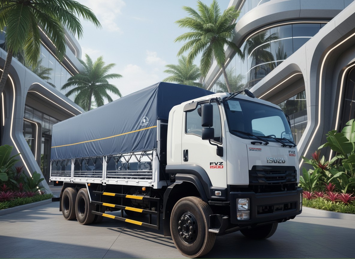 Xe tải thùng 15 tấn Isuzu FVZ
