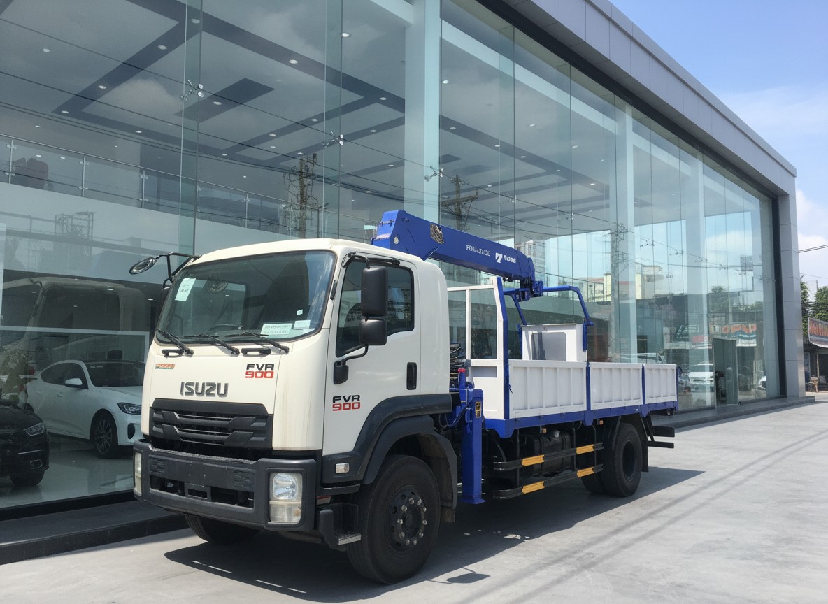 Đại lý Isuzu tải cẩu Isuzu FRV 900 A Đại lý Isuzu tải cẩu Isuzu FRV 900 A