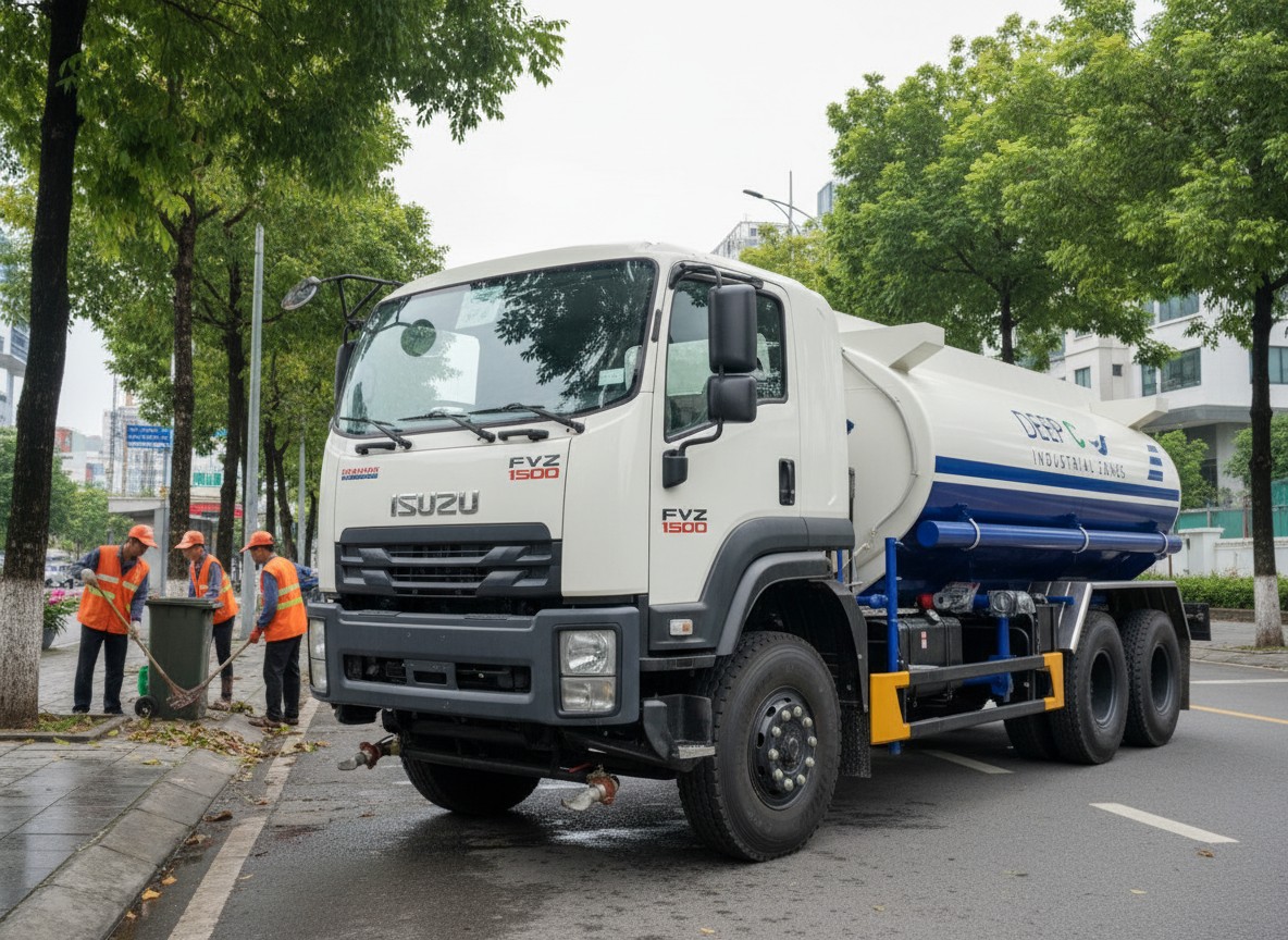 Xe xitec nước isuzu FVZ60QE5 14m3 Xe xitec nước isuzu FVZ60QE5 14m3