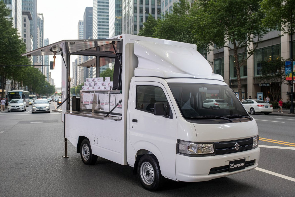 Xe bán hàng lưu động Suzuki Pro Xe bán hàng lưu động Suzuki Pro