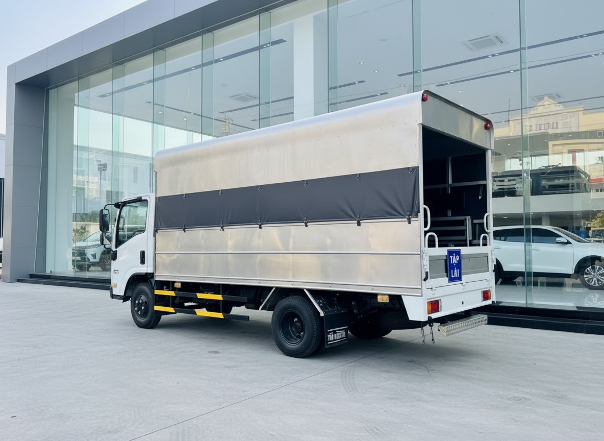 Xe Sát hạch đào tạo lái xe Isuzu QKR 210 loại bằng C1