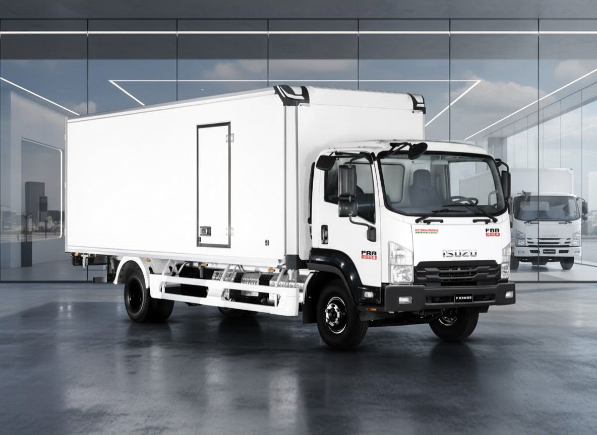 Xe tải Isuzu FVR650 thùng 5m8 Xe tải Isuzu FVR650 thùng 5m8