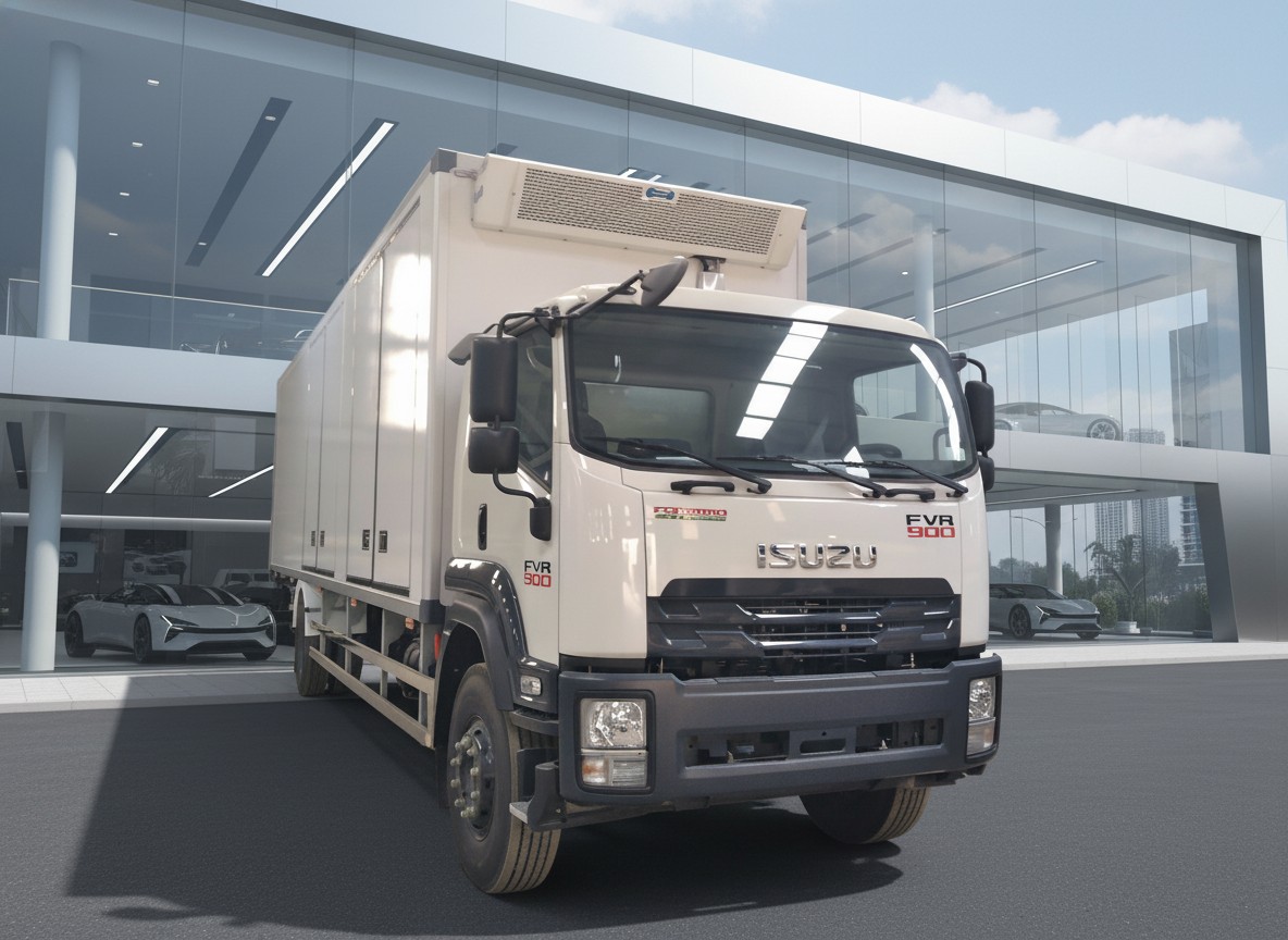 Xe tải Thùng đông lạnh 10m FVR900 Xe tải Thùng đông lạnh 10m FVR900