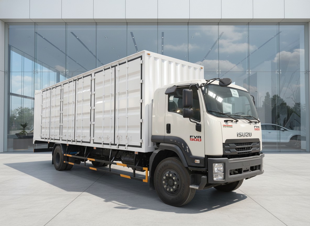 Xe tải Thùng kín Cont 10m FVR900 Xe tải Thùng kín Cont 10m FVR900