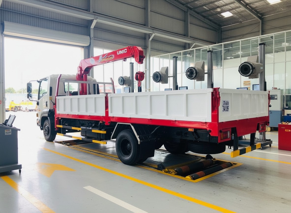 Xe tải cẩu Isuzu FSR700