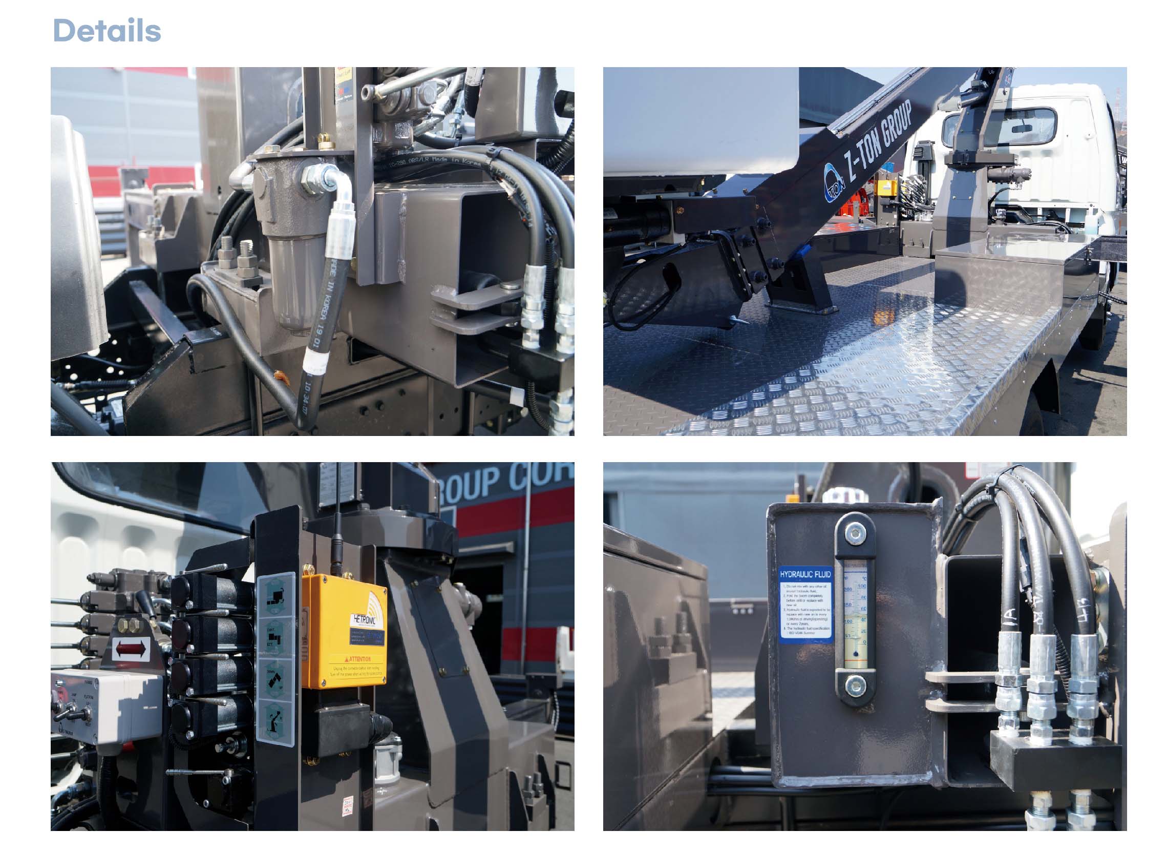 Thiết bị tiêu chuẩn Cẩu thang nâng người ZTON 180