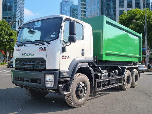 Xe rác thùng rời (Hooklift) 22m3 Isuzu FVZ1500 Euro 5