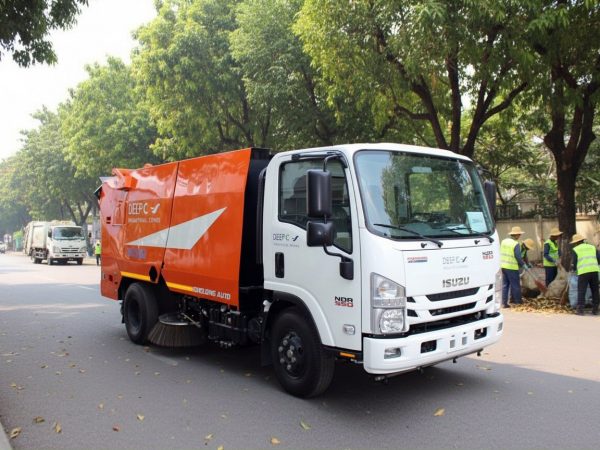 Xe quét hút bụi Isuzu NQR550 4m3 | FVR900 6m3 Euro 5