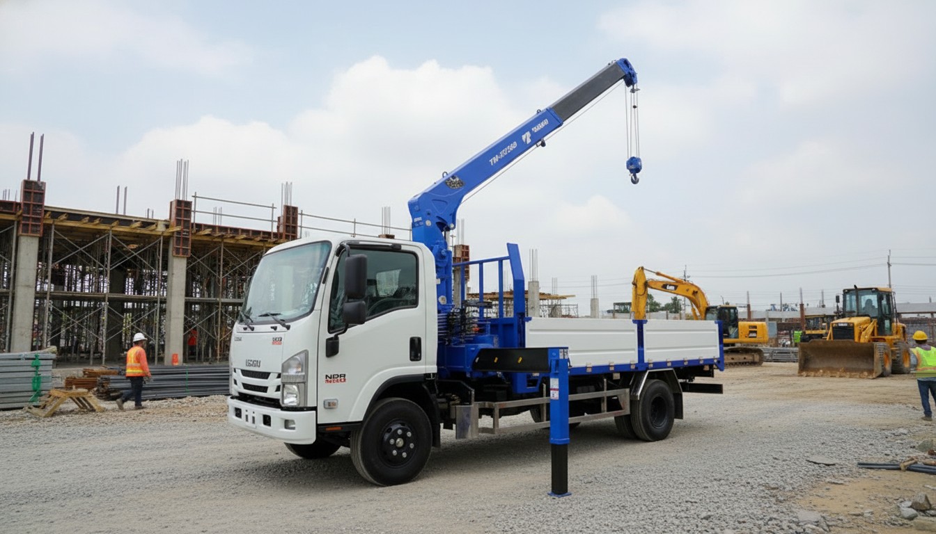 Thông số kỹ thuật Xe tải cẩu 3 tấn Isuzu NQR550 gắn cẩu Tadano TM-ZE364MH Thông số kỹ thuật Xe tải cẩu 3 tấn Isuzu NQR550 gắn cẩu Tadano TM-ZE364MH