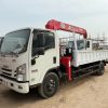 Xe tải cẩu 3 tấn Isuzu NQR550- Unic URV375K |Thùng 5m6