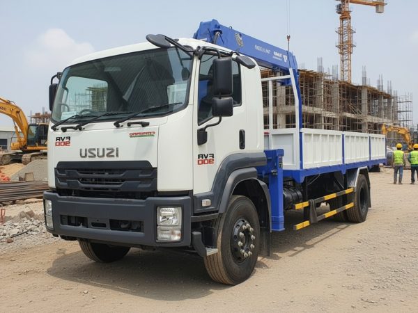 Xe tải cẩu 5 tấn Isuzu FVR900 gắn cẩu Tadano ZE554MH