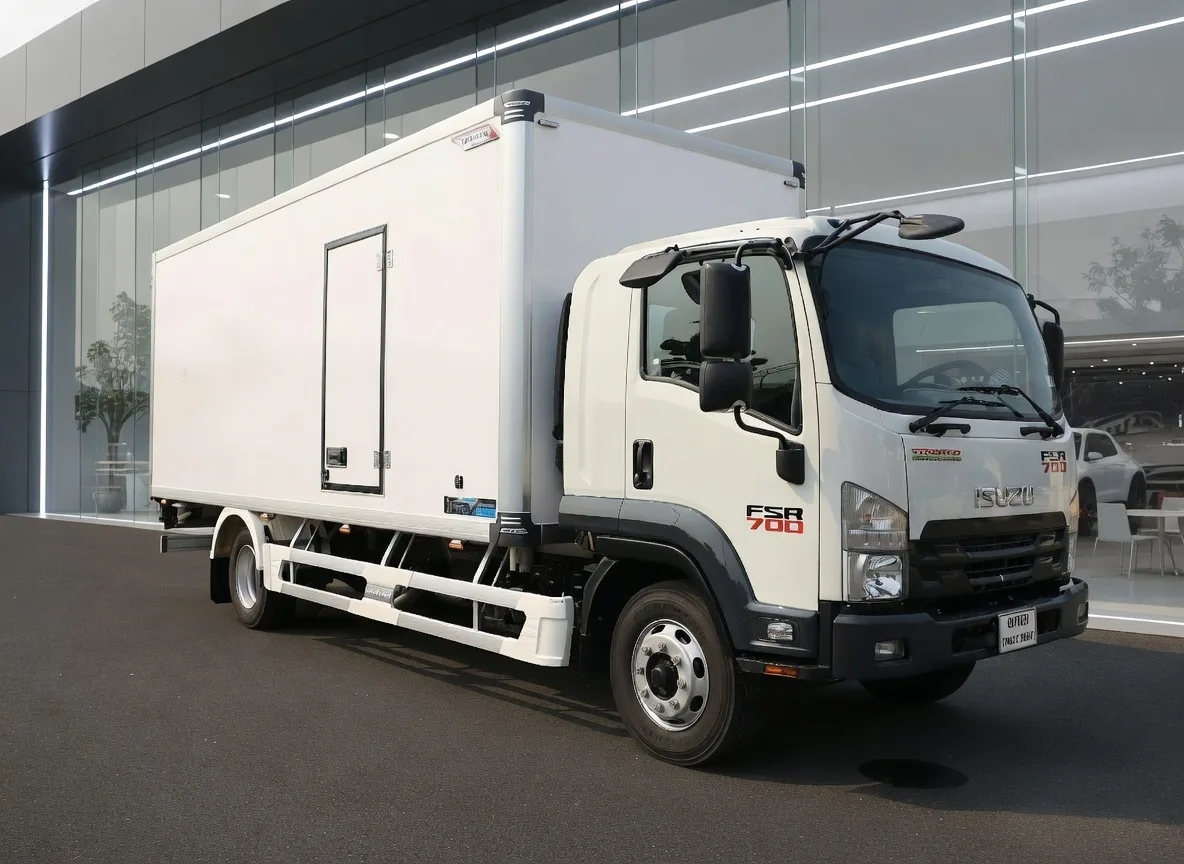 Xe thùng đông lạnh- bảo ôn 8 tấn Isuzu FSR700